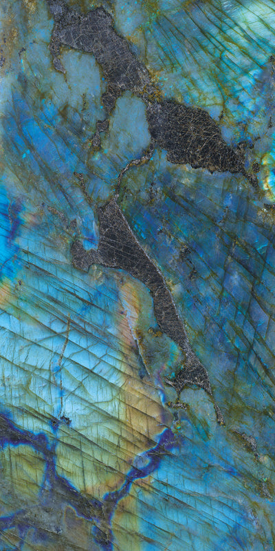 Laguna Labradorite Blue Gemstone Polished Porcelain 60x120cm