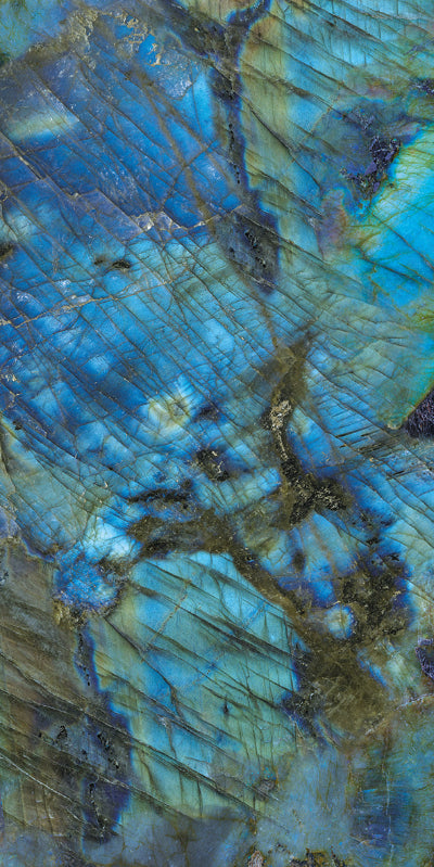 Laguna Labradorite Blue Gemstone Polished Porcelain 60x120cm