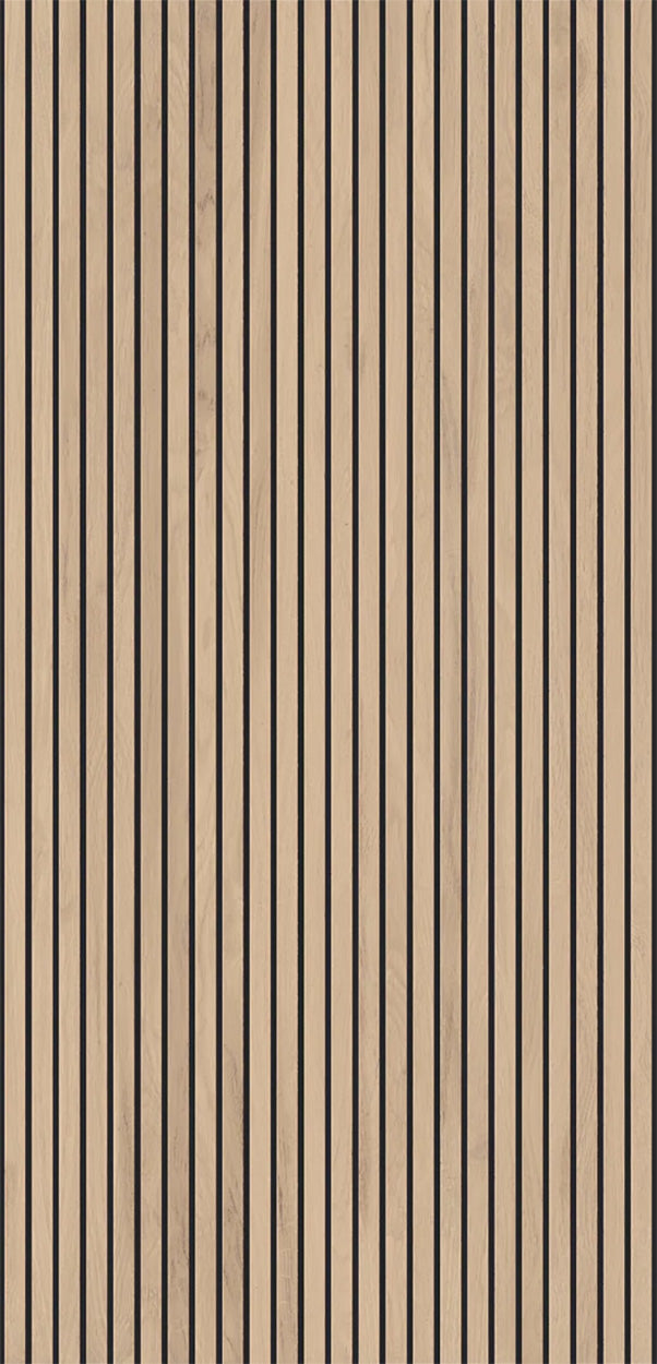 Linnea Almond Wood Panel Dark Porcelain 60x120cm