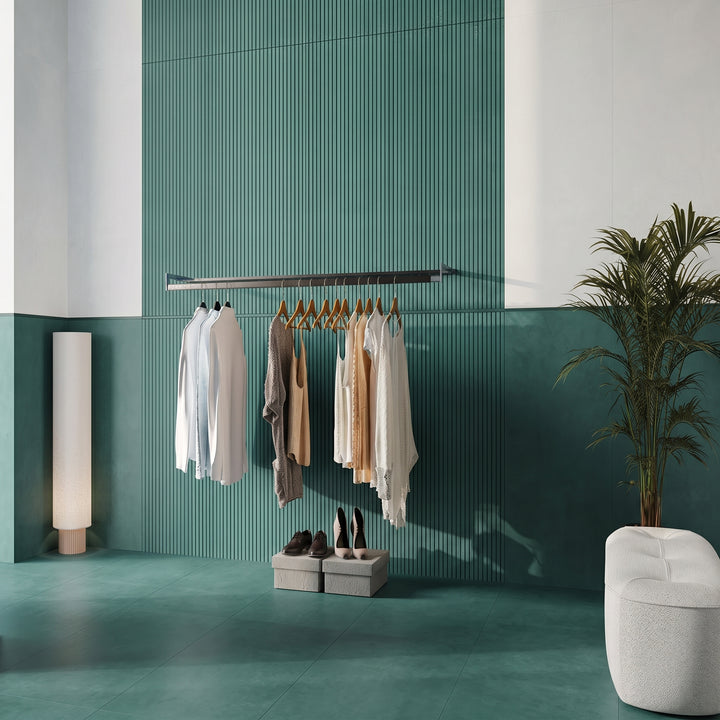 Linnea Green Wood Panel Porcelain 60x120cm