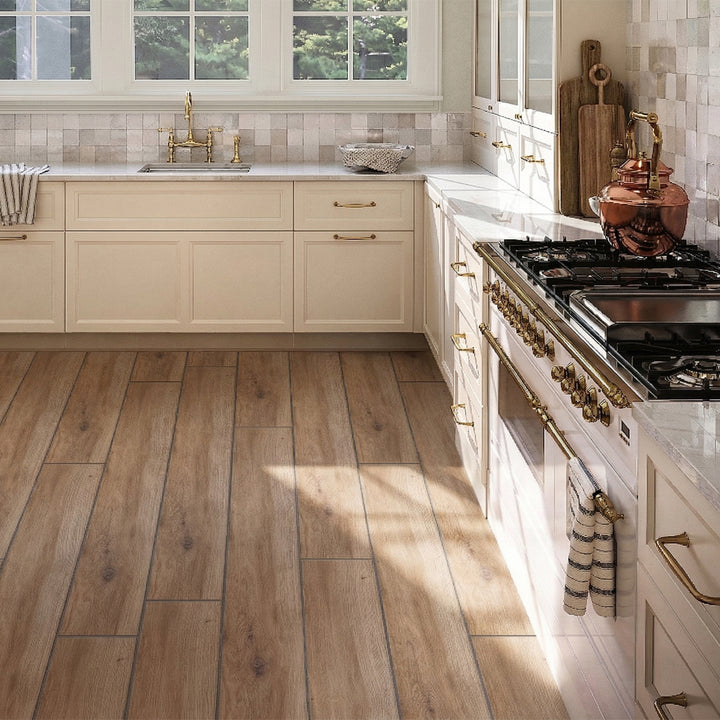 Linnea Noce Wood Plank Porcelain 20x120cm