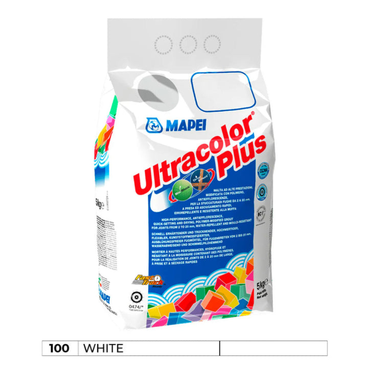Mapei Ultracolor Plus White 100 5kg