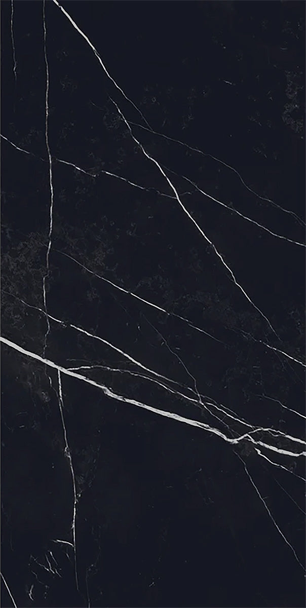 Marmo Venatino Marquina Marble Effect Porcelain 60x120cm