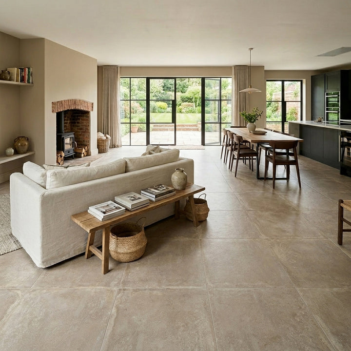 Matera Tortora Stone Effect Porcelain 60x60cm
