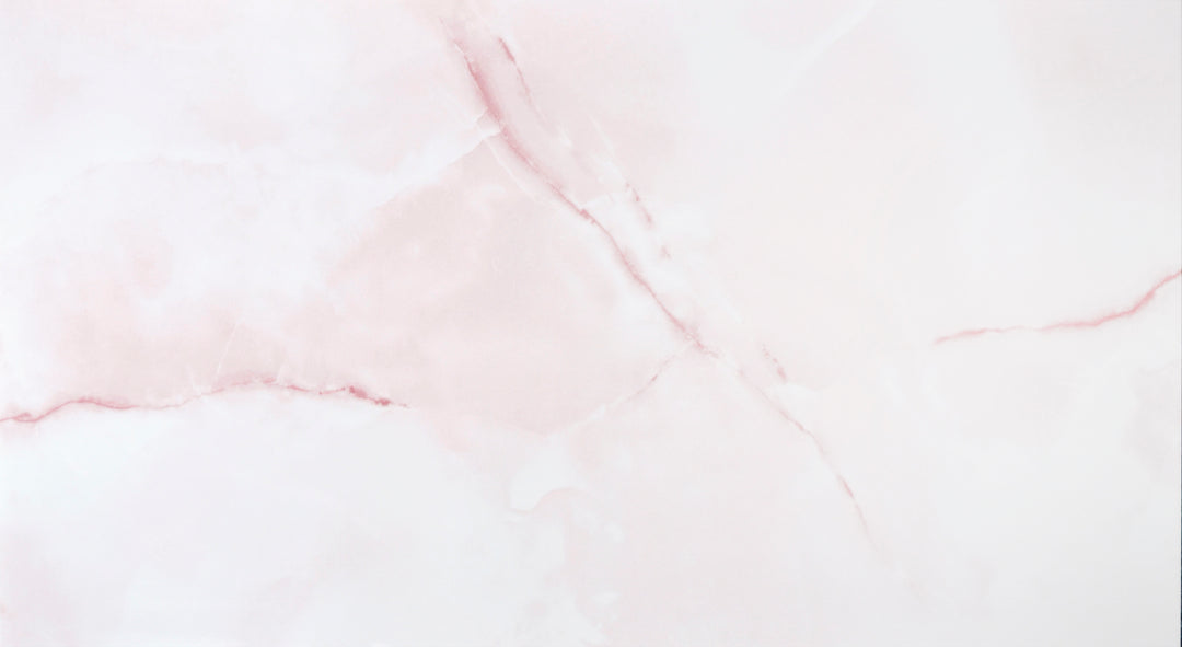 Mirage Pink Gloss Onyx Effect Ceramic 30x60cm