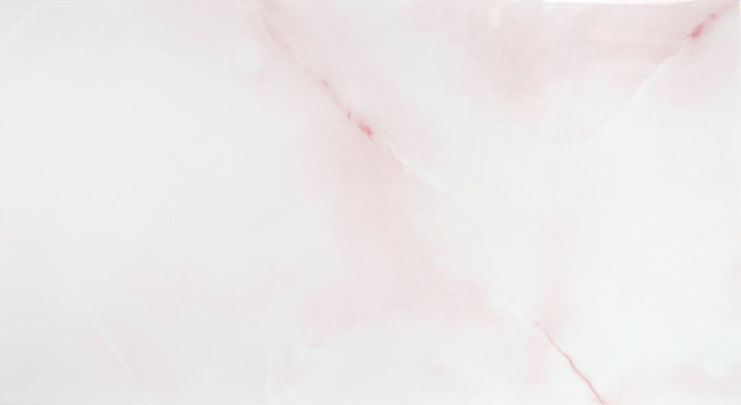 Mirage Pink Gloss Onyx Effect Ceramic 30x60cm