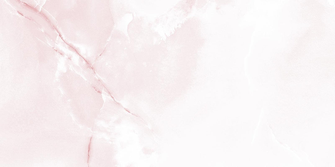 Mirage Pink Gloss Onyx Effect Ceramic 30x60cm