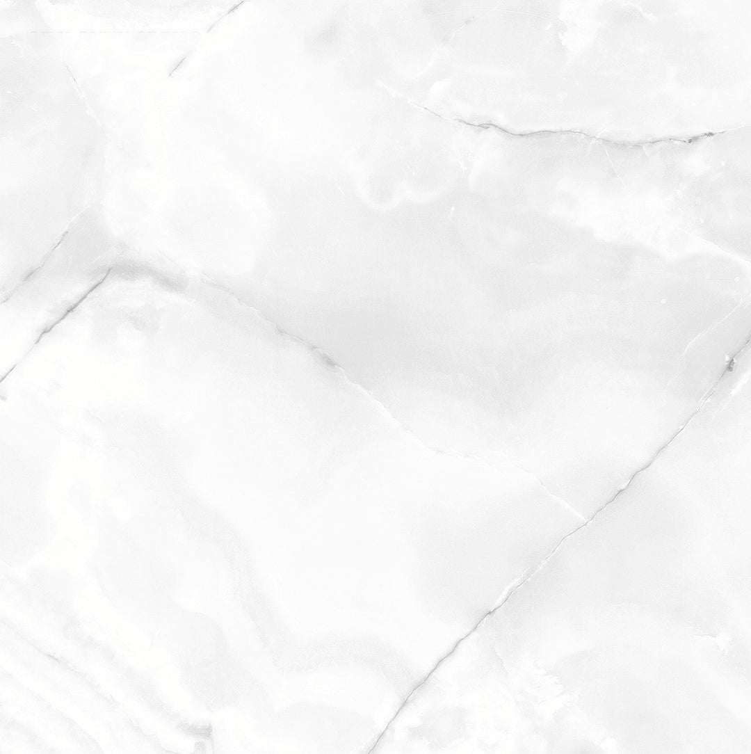 Mirage Silk Grey Onyx Effect Polished Porcelain 60x60cm
