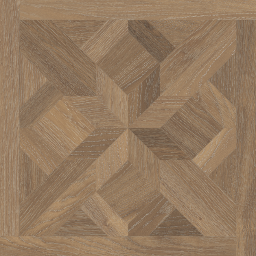 Noble Walnut Parquet Wood Effect Porcelain 60x60cm