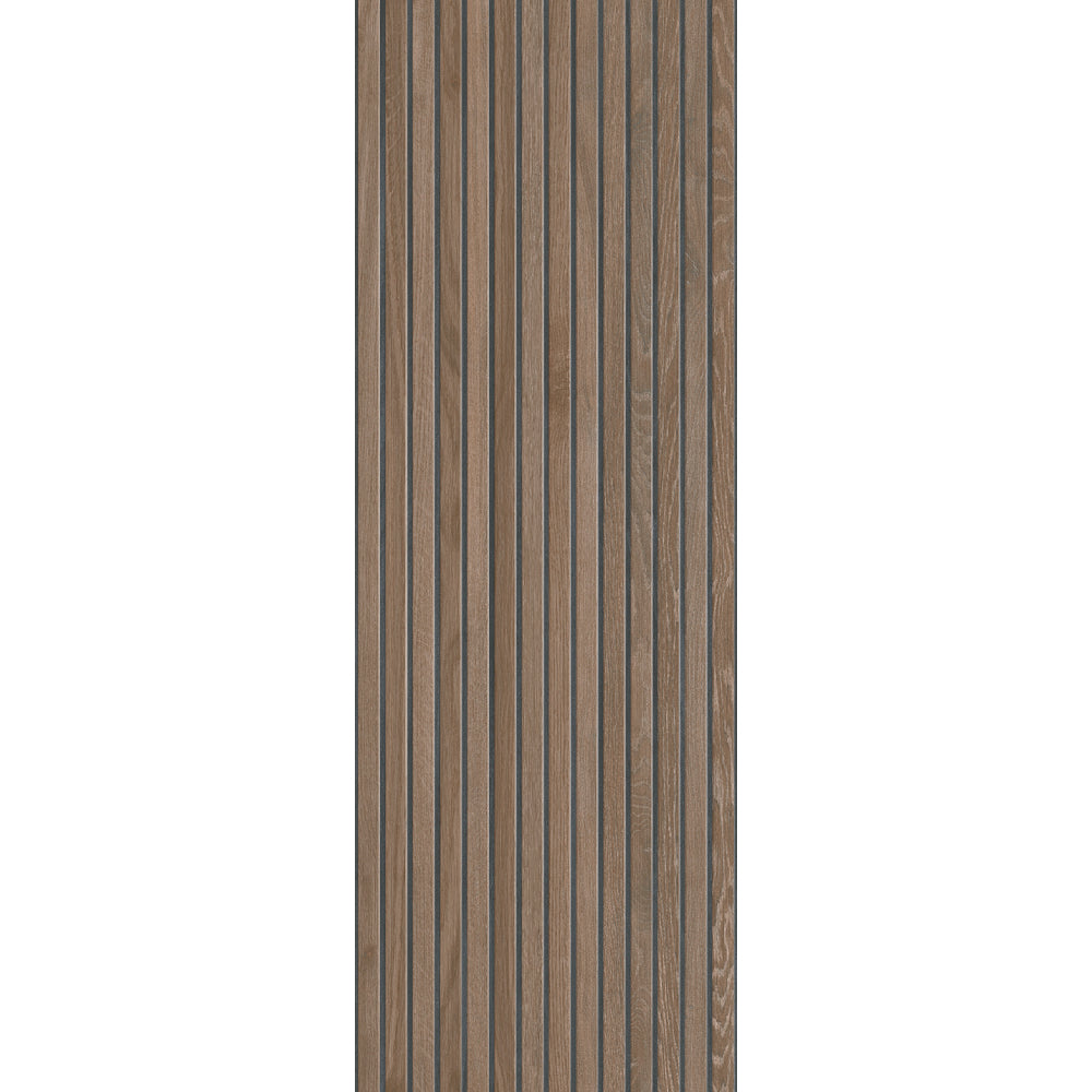 Nordic Warm Oak Acoustic Wood Effect Ceramic 40x120cm