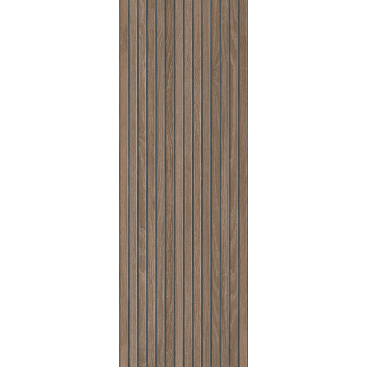 Nordic Warm Oak Acoustic Wood Effect Ceramic 40x120cm