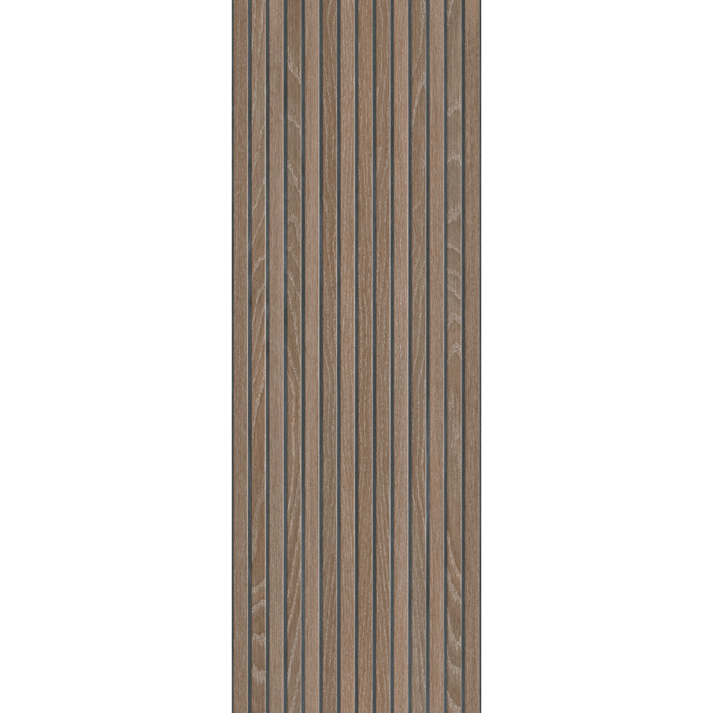 Nordic Warm Oak Acoustic Wood Effect Ceramic 40x120cm