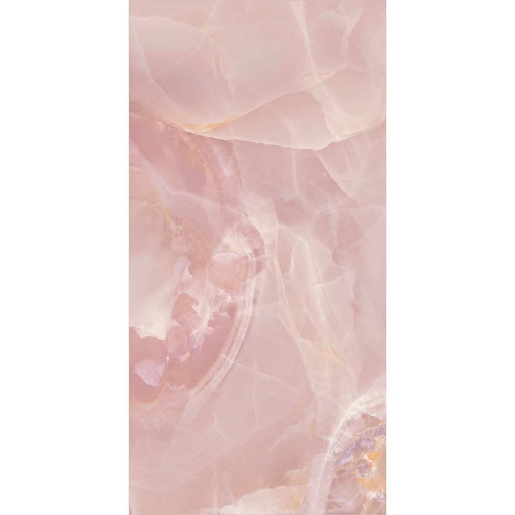 Onyx Royale Rosa Pink Polished Porcelain 60x120cm