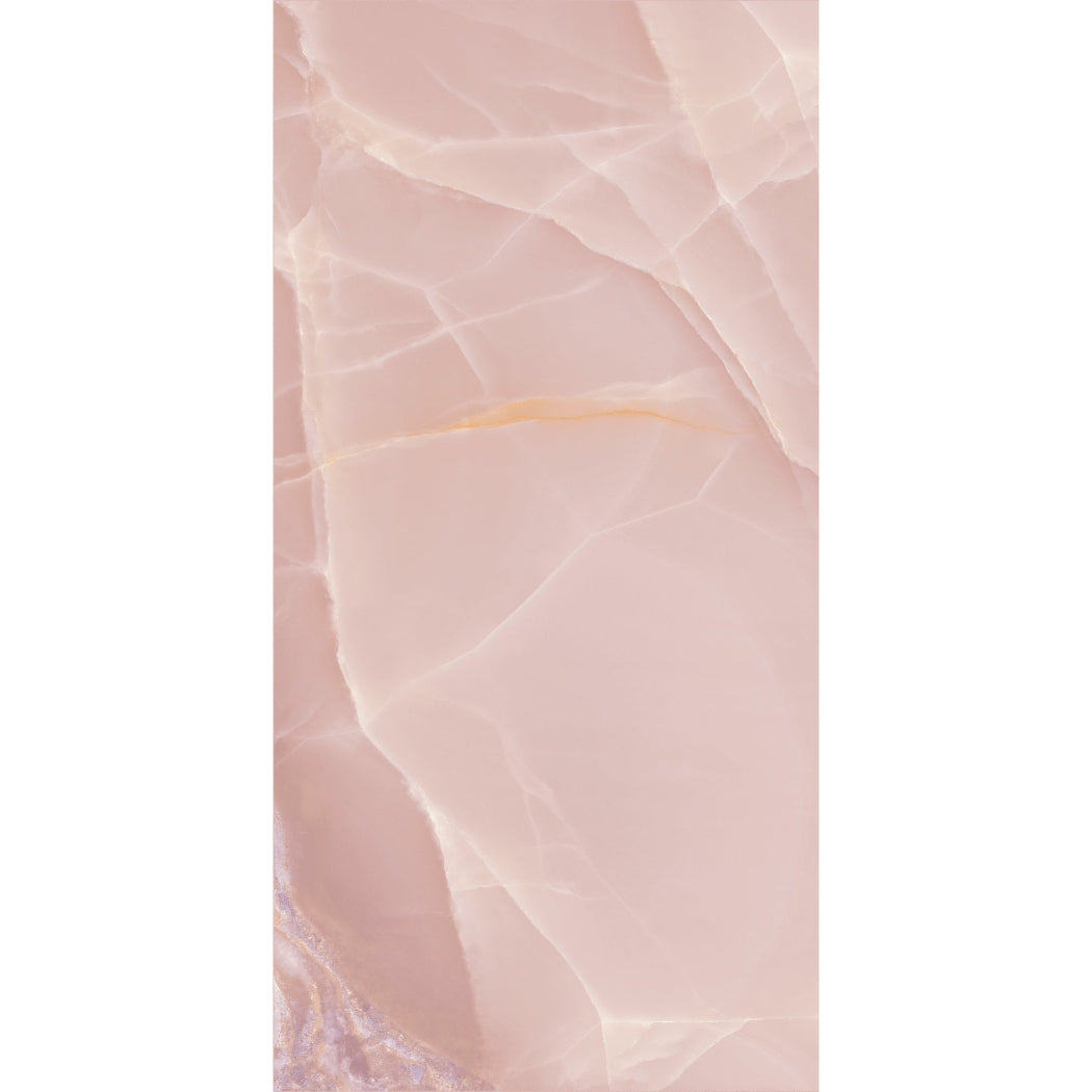Onyx Royale Rosa Pink Polished Porcelain 60x120cm