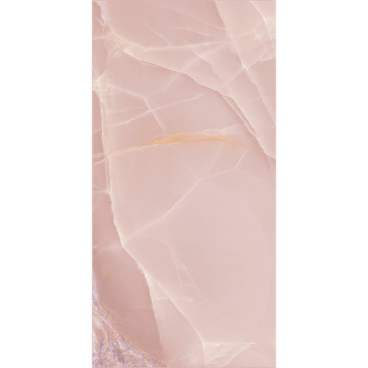 Onyx Royale Rosa Pink Polished Porcelain 60x120cm