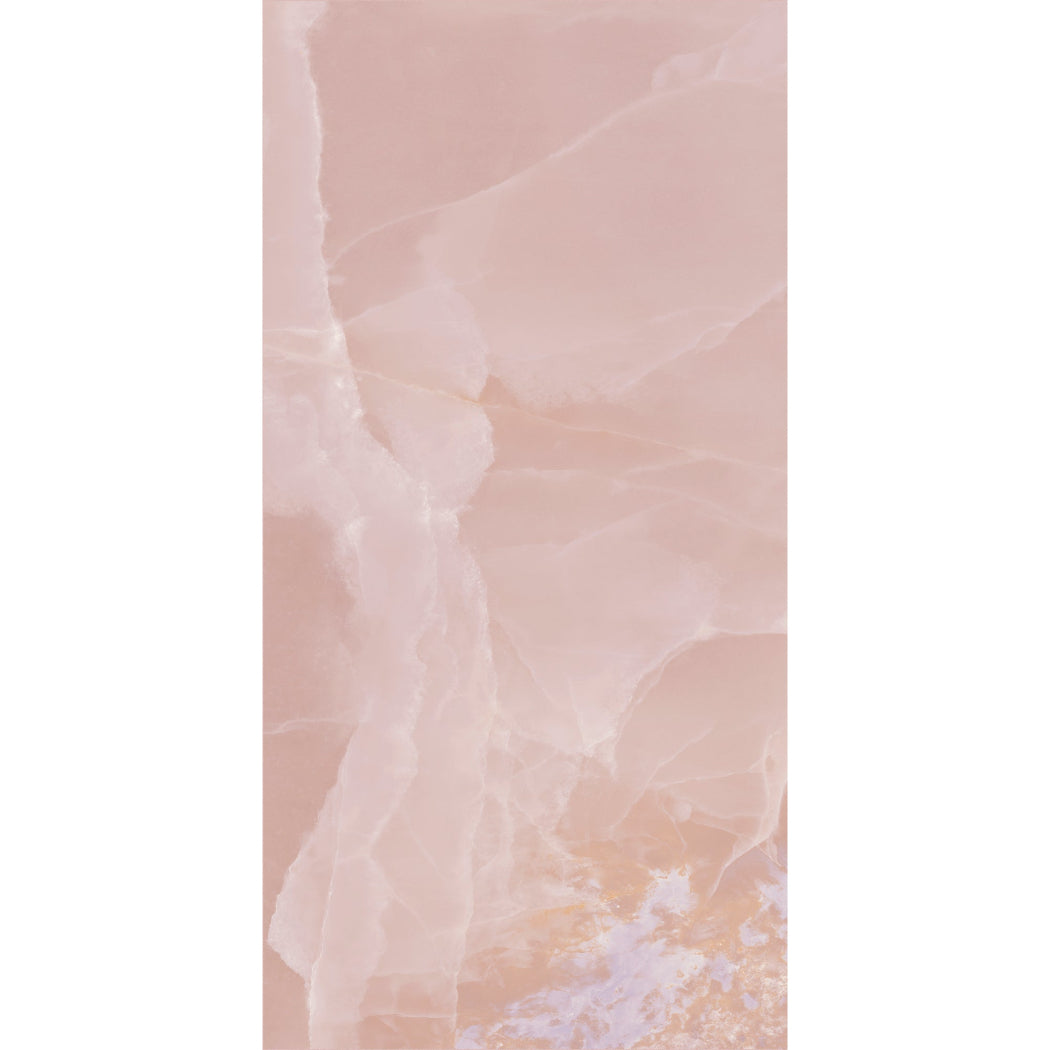 Onyx Royale Rosa Pink Polished Porcelain 60x120cm