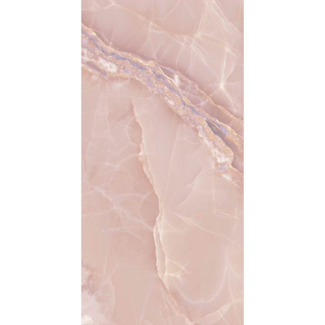 Onyx Royale Rosa Pink Polished Porcelain 60x120cm