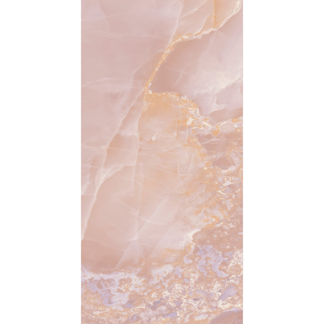 Onyx Royale Rosa Pink Polished Porcelain 60x120cm