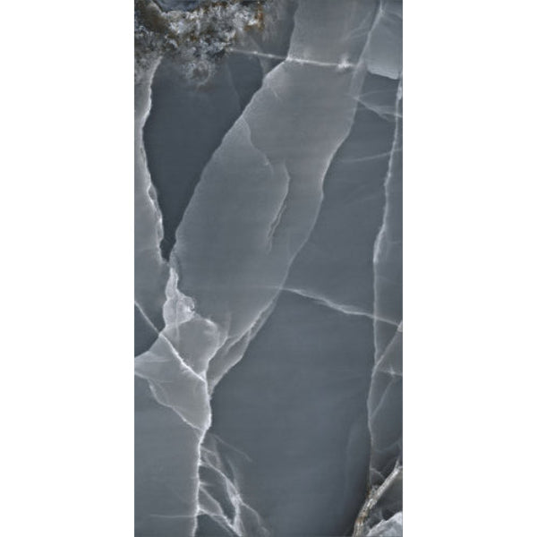Onyx Royale Azure Blue Polished Porcelain 60x120cm