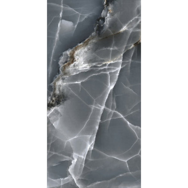 Onyx Royale Azure Blue Polished Porcelain 60x120cm