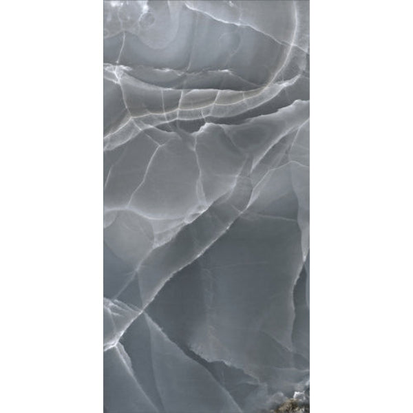 Onyx Royale Azure Blue Polished Porcelain 60x120cm