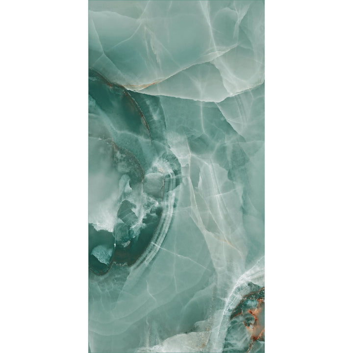 Onyx Royale Jade Green Polished Porcelain 60x120cm