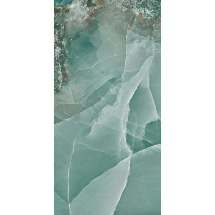 Onyx Royale Jade Green Polished Porcelain 60x120cm