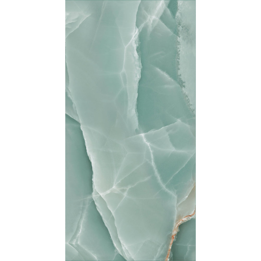 Onyx Royale Jade Green Polished Porcelain 60x120cm