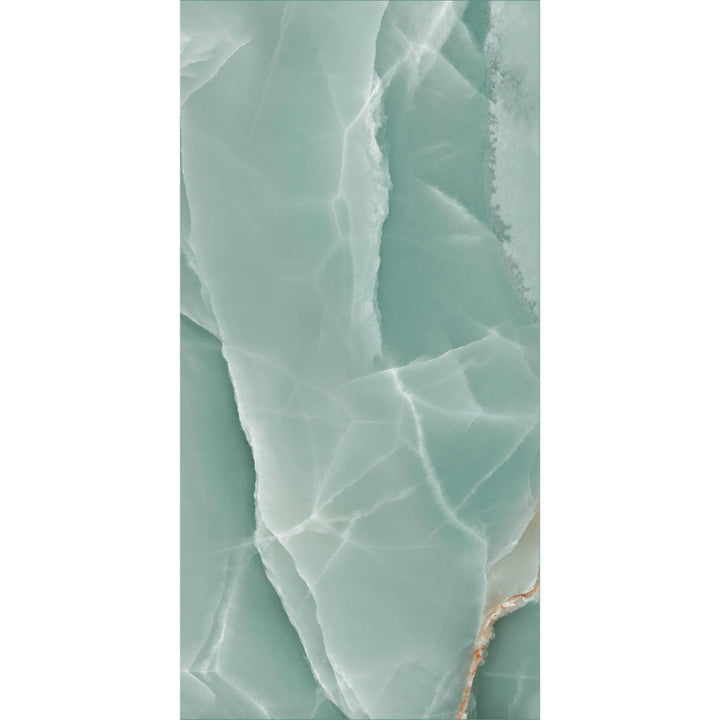 Onyx Royale Jade Green Polished Porcelain 60x120cm