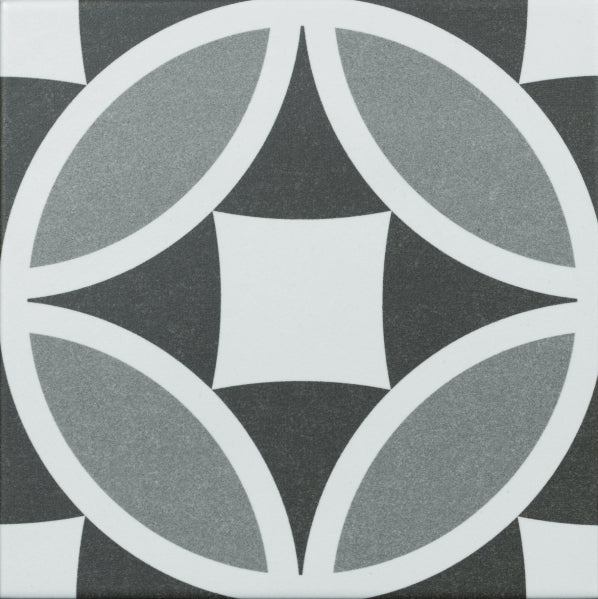 Orbital Grey Ceramic 20x20cm