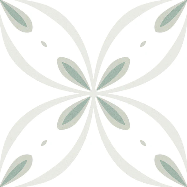 Petal Mint Ceramic 20x20cm