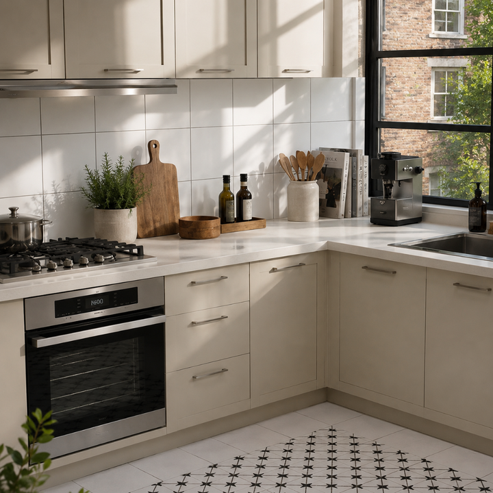 Regent White Porcelain 20x20cm