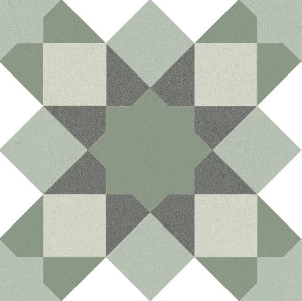 Salcombe Sage Porcelain 20x20cm