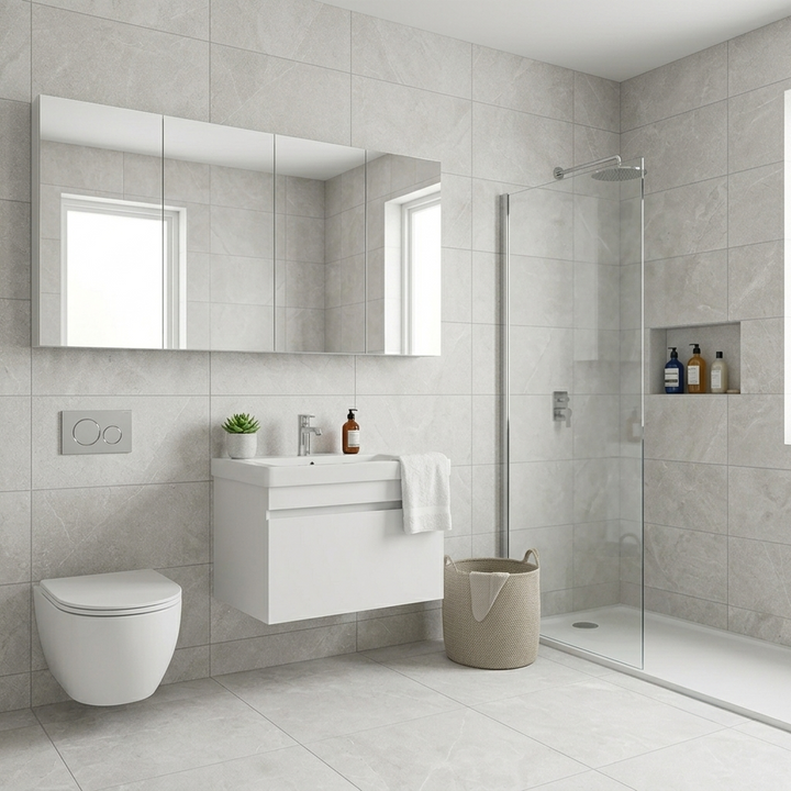Santiago Grey Porcelain 30x60cm