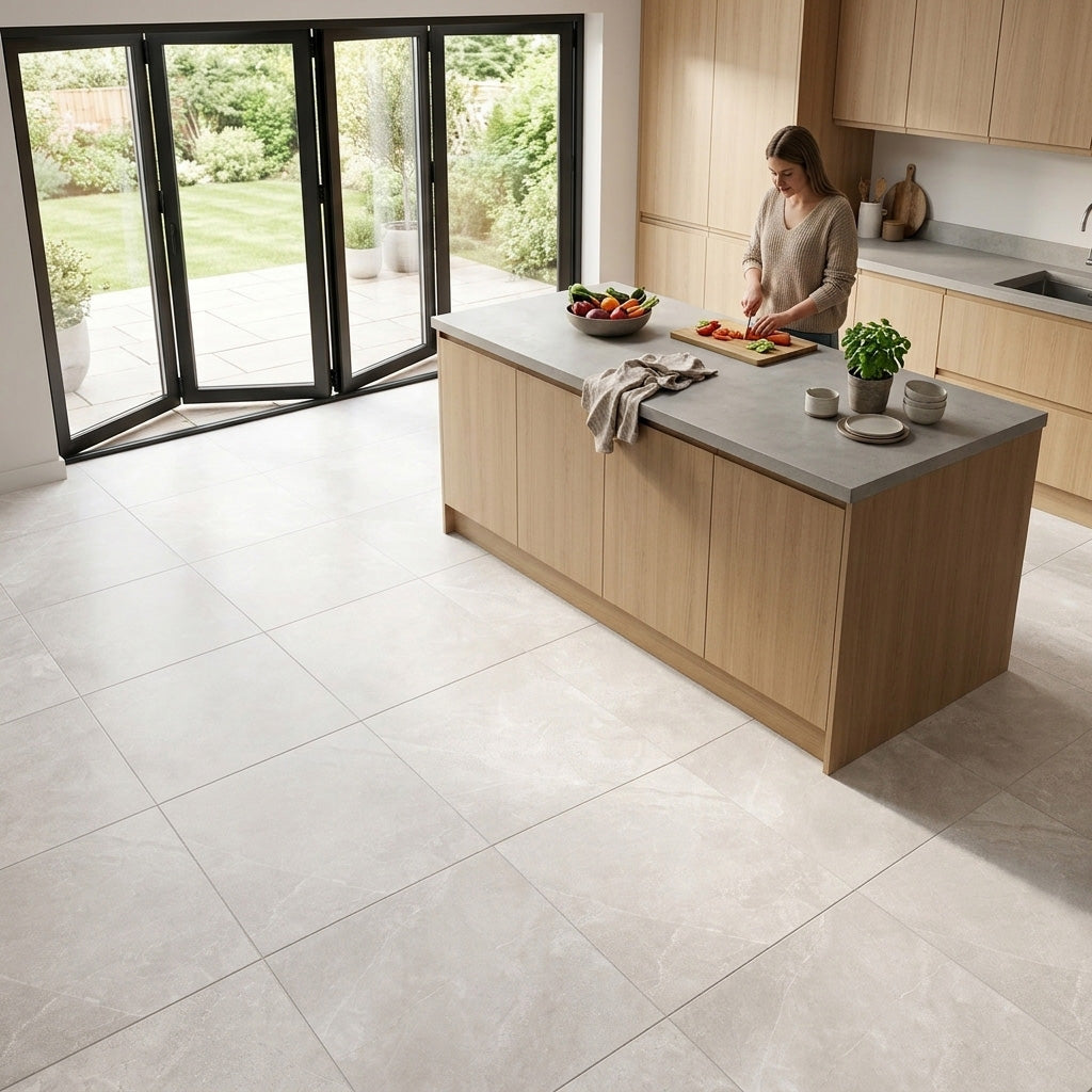 Santiago Grey Stone Effect Porcelain 60x60cm