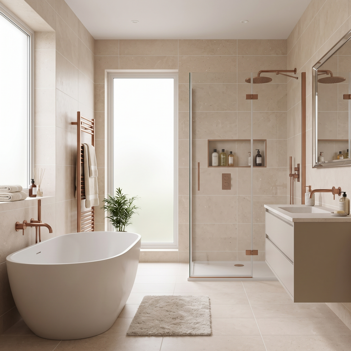 Saray Bone Stone Effect Porcelain 30x60cm