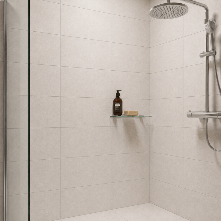 Saray White Stone Effect Porcelain 30x60cm