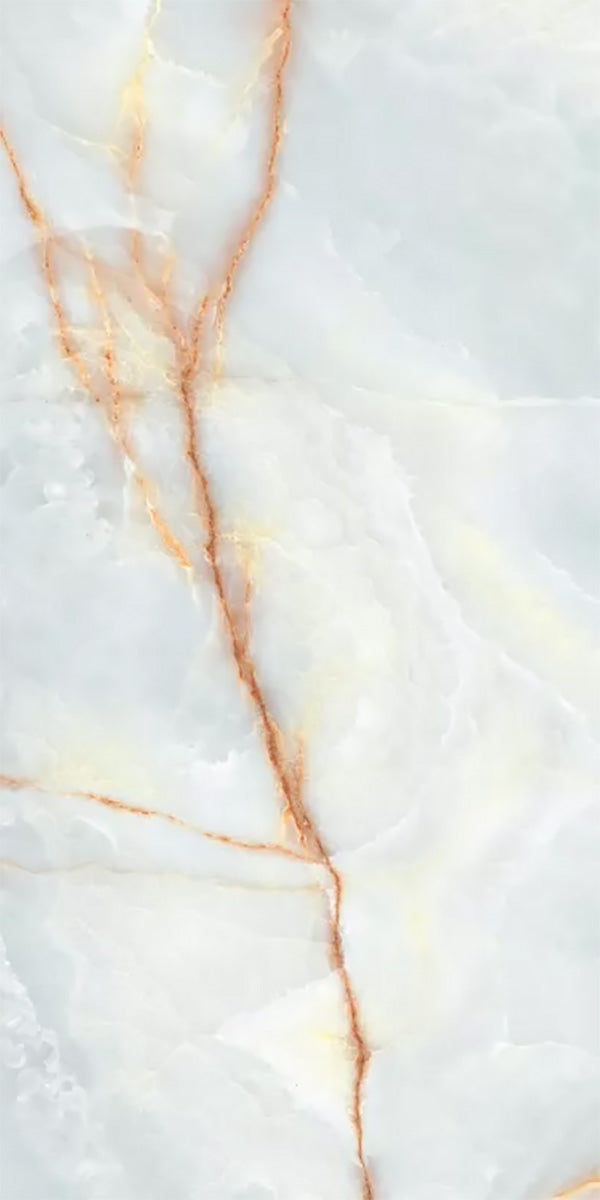 Selma Sky Onyx Effect Polished Porcelain 60x120cm