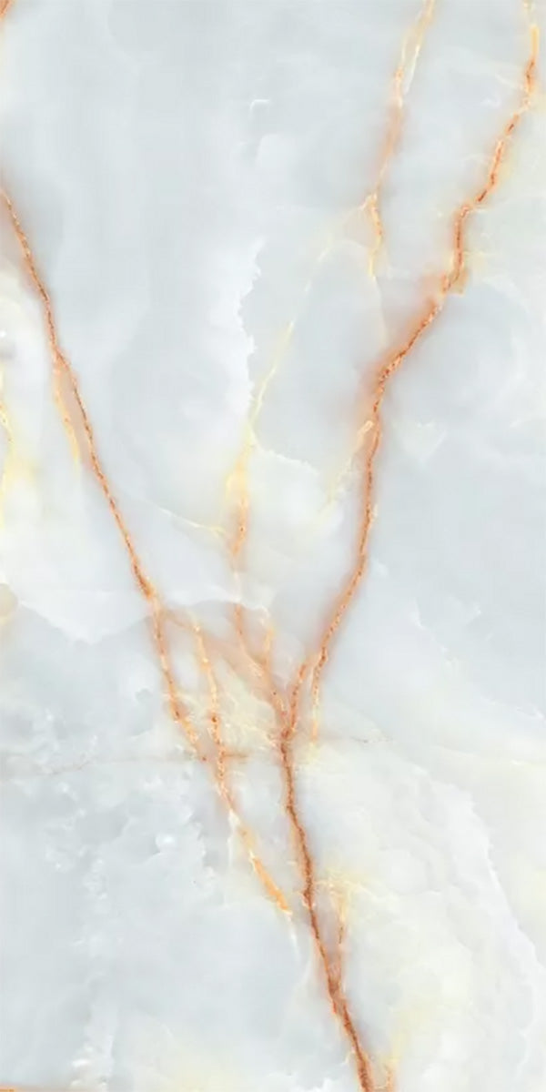 Selma Sky Onyx Effect Polished Porcelain 60x120cm