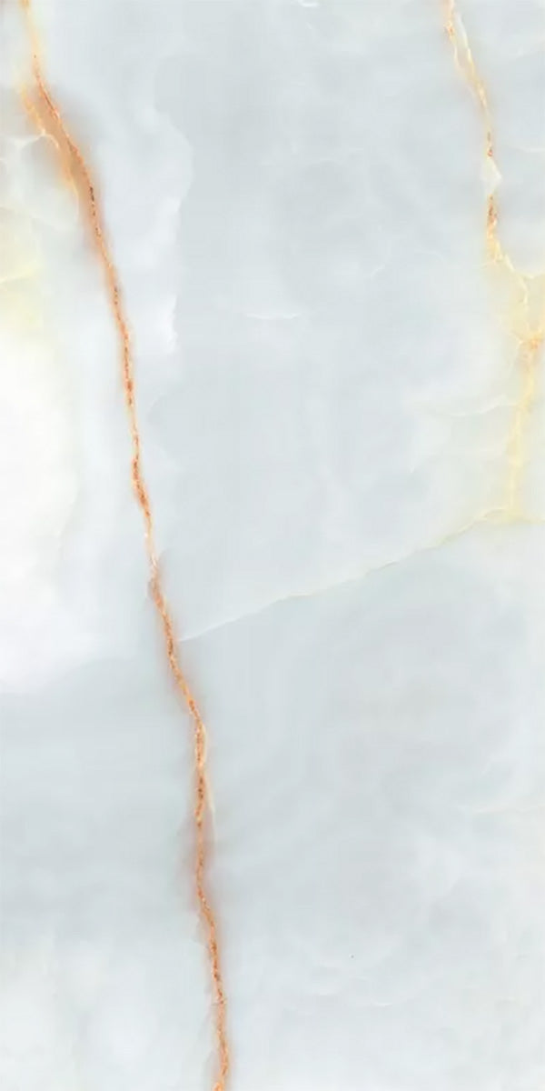 Selma Sky Onyx Effect Polished Porcelain 60x120cm