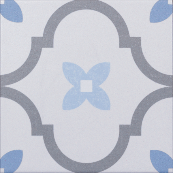 Sevilla Lattice Blue Ceramic 20x20cm