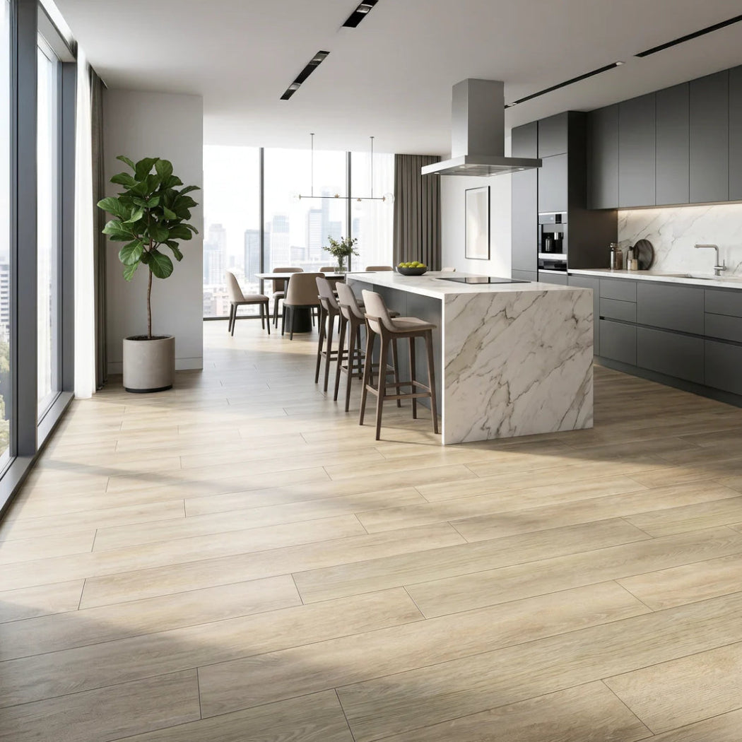 Sierra Wood Effect Oak Porcelain 15x90cm
