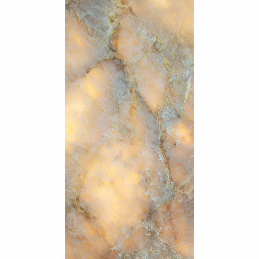 Sunset Onyx Amber Polished Porcelain 60x120cm