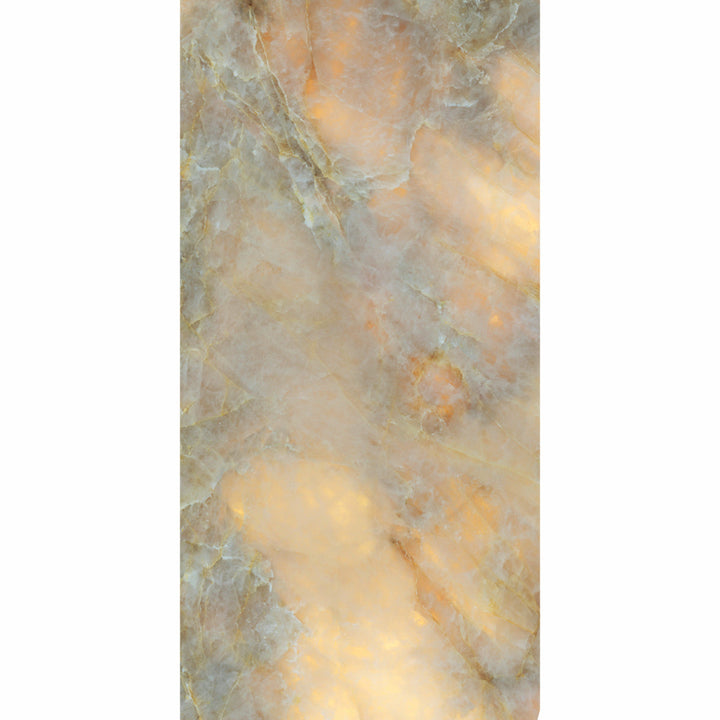 Sunset Onyx Amber Polished Porcelain 60x120cm