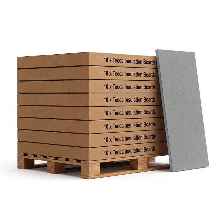 Tecca Insulation Board 10mm 60x120cm Pallet Deal (80 Boards)
