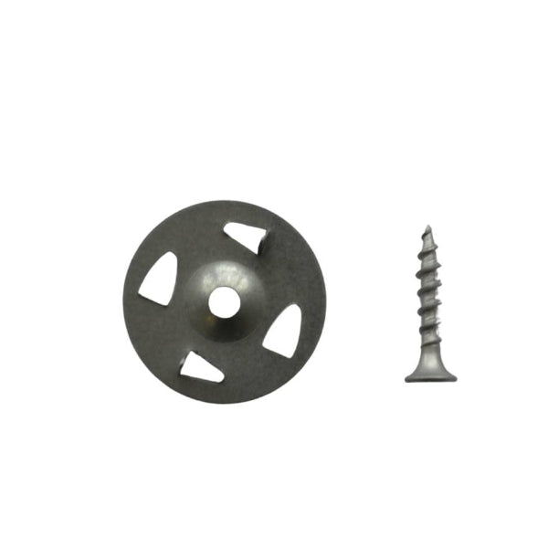 Tecca Washer &amp; Screws - Pack of 100 - 25mm