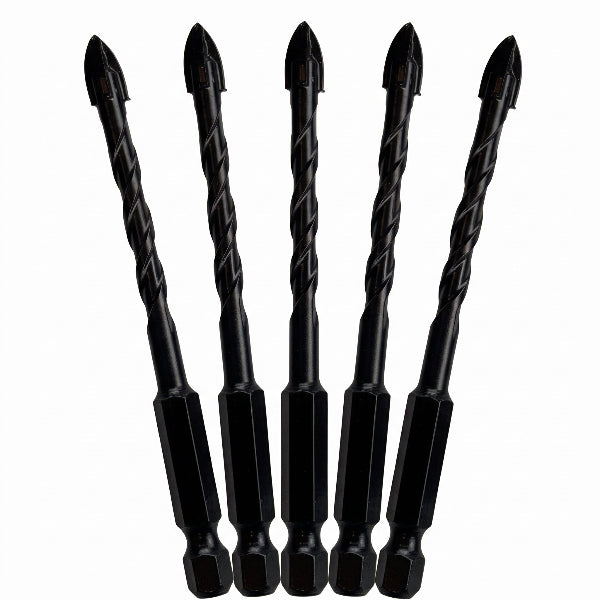 Tileasy Multi Purpose Cross Drill Bit 6mm - Pack of 5