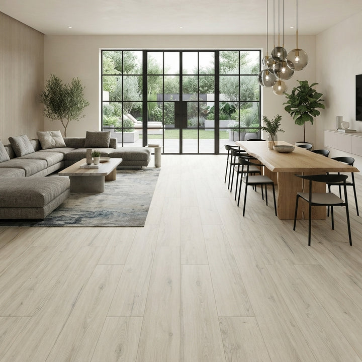 Tuscany Almond Wood Effect Porcelain 20x120cm