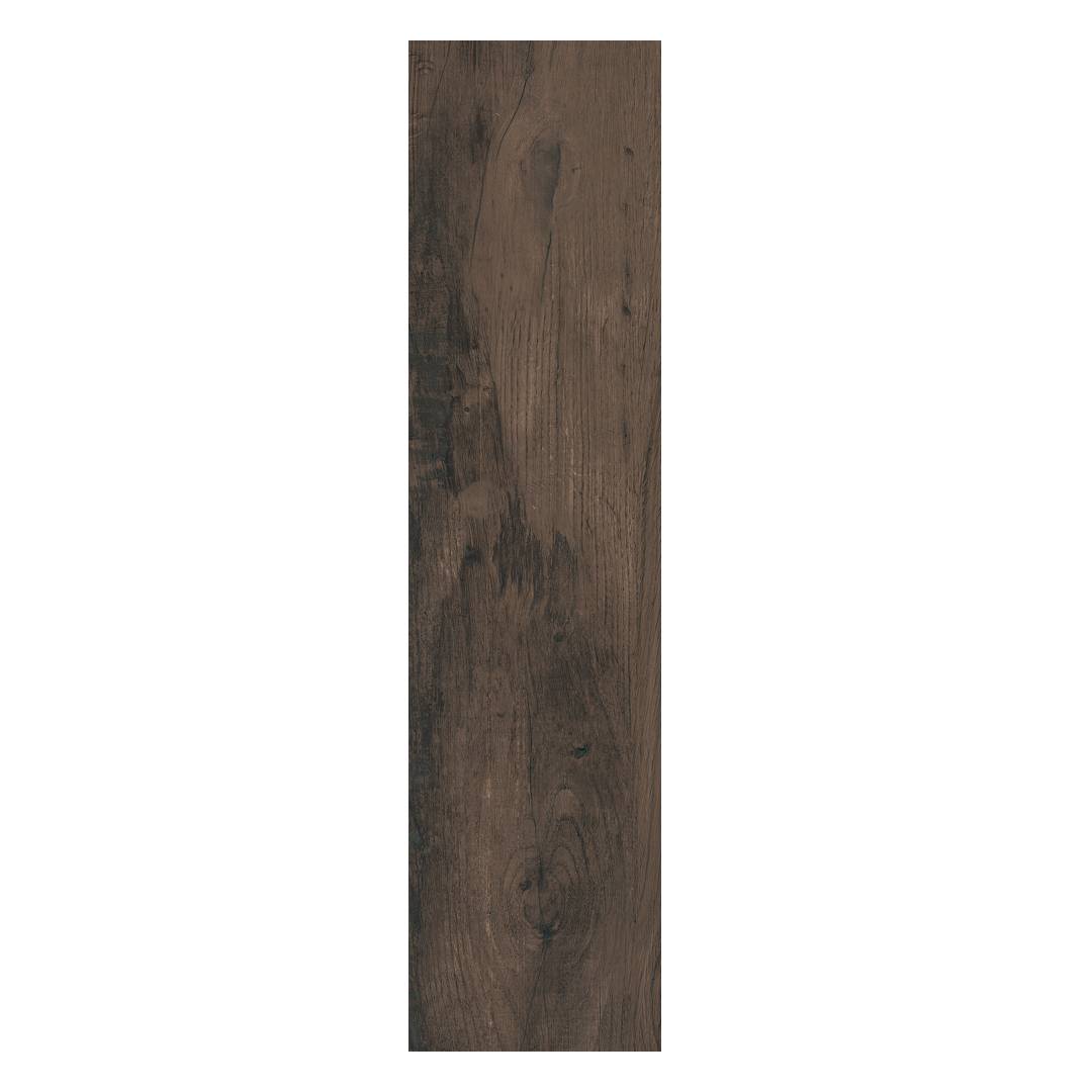 Tuscany Walnut Wood Effect Porcelain 20x120cm