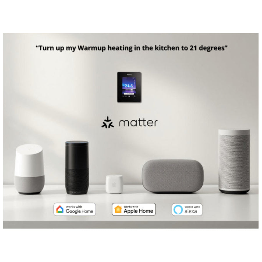 Warmup 7iE Smart Matter WiFi Thermostat